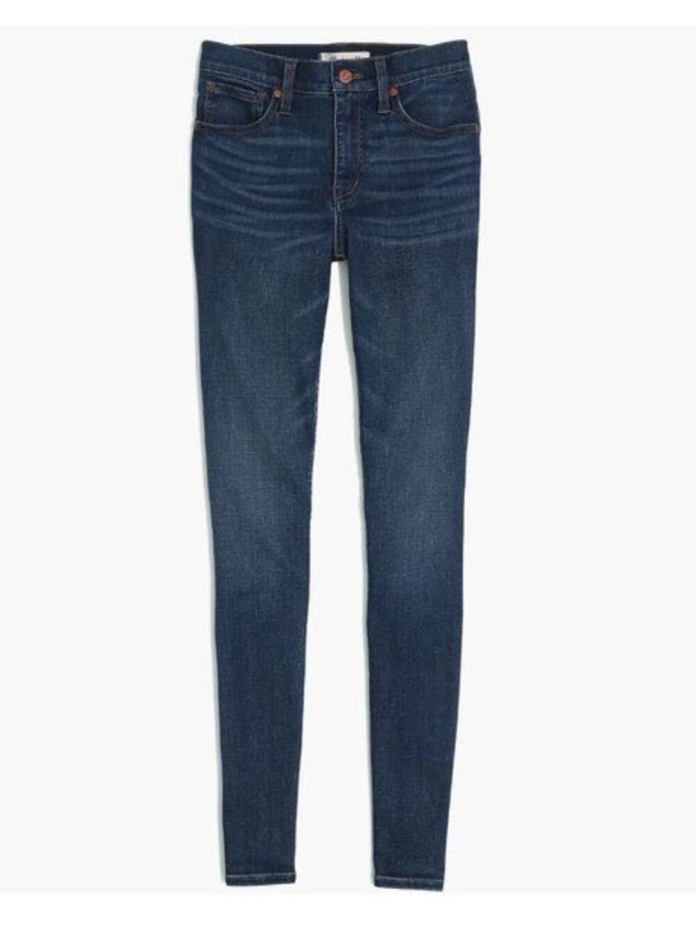 MADEWELL 10" High-Rise Skinny Jeans in Tarren Wash: THERMOLITE Edition - 23